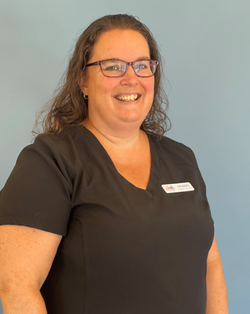 Dental office administrative assistant Debbie